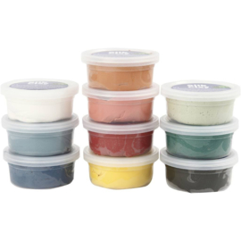 Silk Clay Assortiment basis 3, 10x40 gram