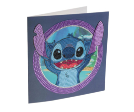Crystal Card Kit® Disney Stitch (18x18cm)