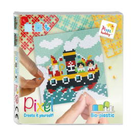 Pixel set sinterklaas stoomboot