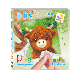 Pixel set schotse hooglander