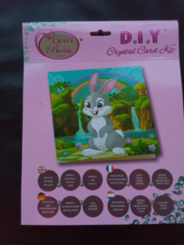Crystal cards Rabbit wonderland