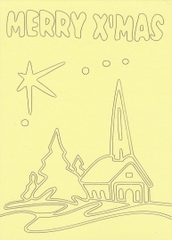 Kerst landschap