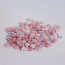 Colourful Squares mix 75 gram - Pink Fizz