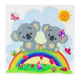 Crystal card Koala