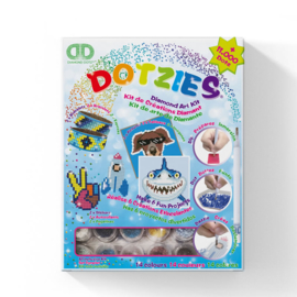 DIAMOND DOTZ DOTZIES BOY VARIETY KIT 6 PROJECTS