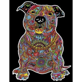 Pitbull Large 35x47 cm