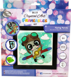 Crystal Art kinder frame Flying Panda