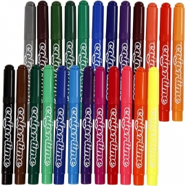 Colortime stift 4,3 mm lijn 24 stuks