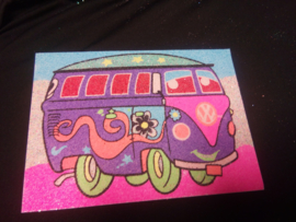Flower power busje