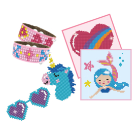 DIAMOND DOTZ DOTZIES GIRL VARIETY KIT 6 PROJECTS