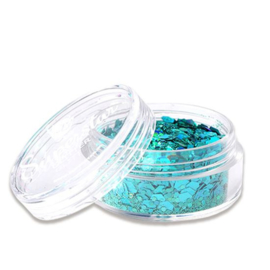 Chunky glitter Laser Turquoise (8ml)