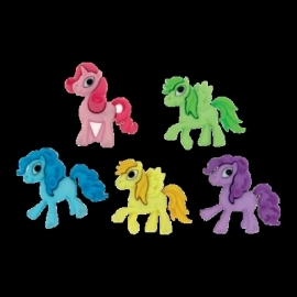 Pony's 5 stuks