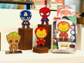 Crystal Art figuur: Marvel Captain America