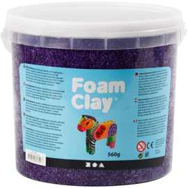 Foam clay donker paars 560 gram