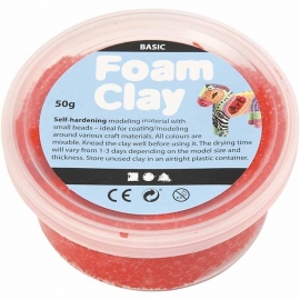 Foam Clay rood 35 gram