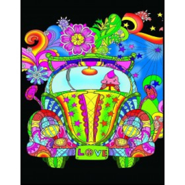VW Beetle Large 35x47cm