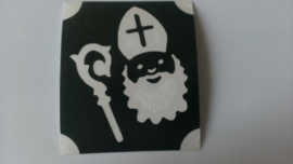 Sinterklaas en staf
