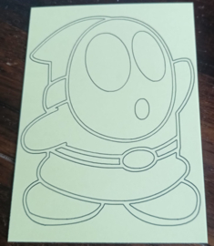Shy guy