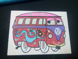 Flower power busje