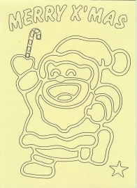 Kerstman Merry X`mas