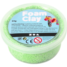 Foam Clay neon groen 35 gram