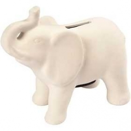 Spaarolifant hoogte 14 cm