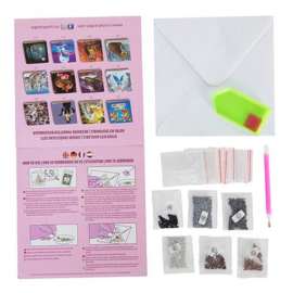 Crystal Art card Enchanted Princess