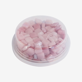 Colourful Squares mix 75 gram - Pink Fizz