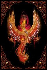Crystal Art notebook Phoenix Rising