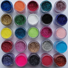 Glitterset 25 kleuren