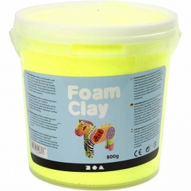 Foam Clay neon geel 560 gram