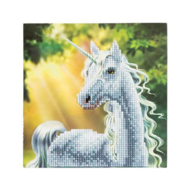 Crystal card Sunshine Unicorn