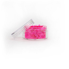 Chunky glitter fluoresent pink (8ml)