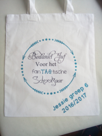 Bedankt juf voor het Fan TAS tische schooljaar!