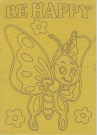 Vlinder Be Happy
