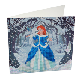 Crystal Art card Enchanted Princess