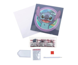 Crystal Card Kit® Disney Stitch (18x18cm)