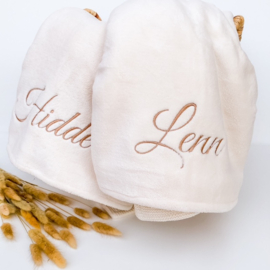 Dekens Basic knit Jollein fleece (met naam)