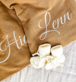 Laken washed cotton