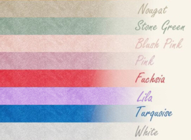 Badjas met naam 2-4 jaar (diverse kleuren)