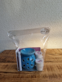 Brander met 6 waxxies Blauw