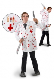 Halloween doktersjas bloody bernard