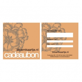 CB1316 | Cadeaubon