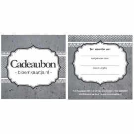 CB1321 | Cadeaubon