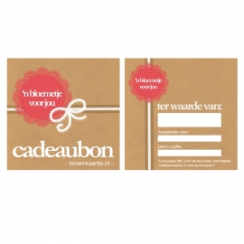 CB1301 | Cadeaubon