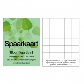 SK1344 | Spaarkaart