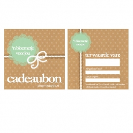 CB1303 | Cadeaubon