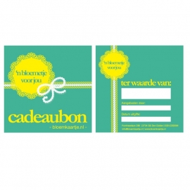 CB1309 | Cadeaubon