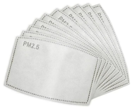 Filter PM2,5 voor mondmaskers