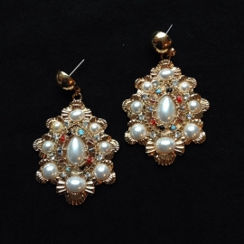 Pearl Gem Earrings